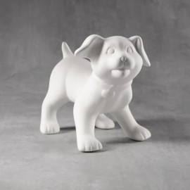 Ceramic Bisque Standing Dog